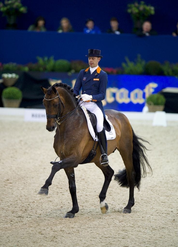 GLOCK Rider Hans Peter Minderhoud und GLOCK's Romanov sorgen beim Dressurpublikum regelmäßig für Begeisterungsstürme. © Arnd Bronkhorst