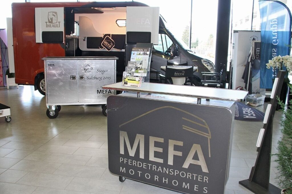 MEFA ist auf der Mevisto Amadeus Horse Indoors 2015 im 8000m2 großen Ausstellerbereich präsent. © www.salzburg-cityguide.at