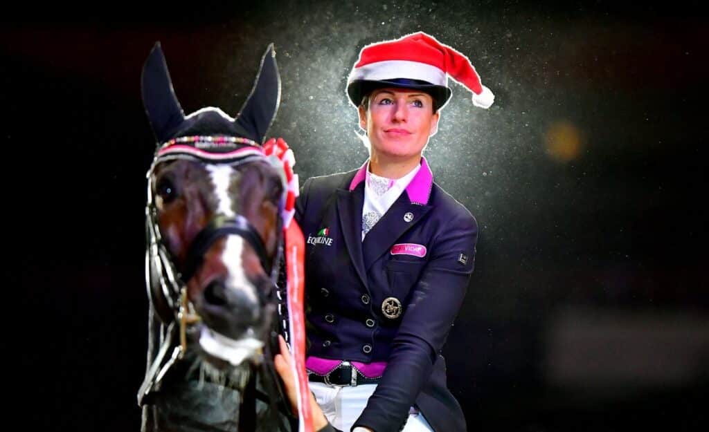 Stolze Sieger: Bernadette Brune (GER) und Spirit of the Age OLD triumphierten im CDI4* Jerich International Dressage Grand Prix. © im|press|ions - Daniel Kaiser