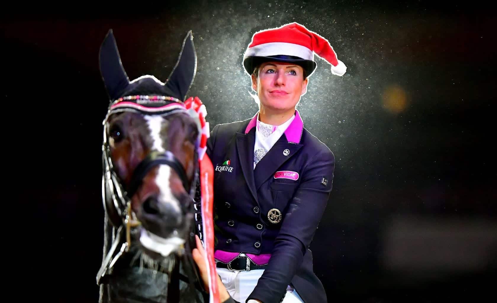 Stolze Sieger: Bernadette Brune (GER) und Spirit of the Age OLD triumphierten im CDI4* Jerich International Dressage Grand Prix. © im|press|ions - Daniel Kaiser