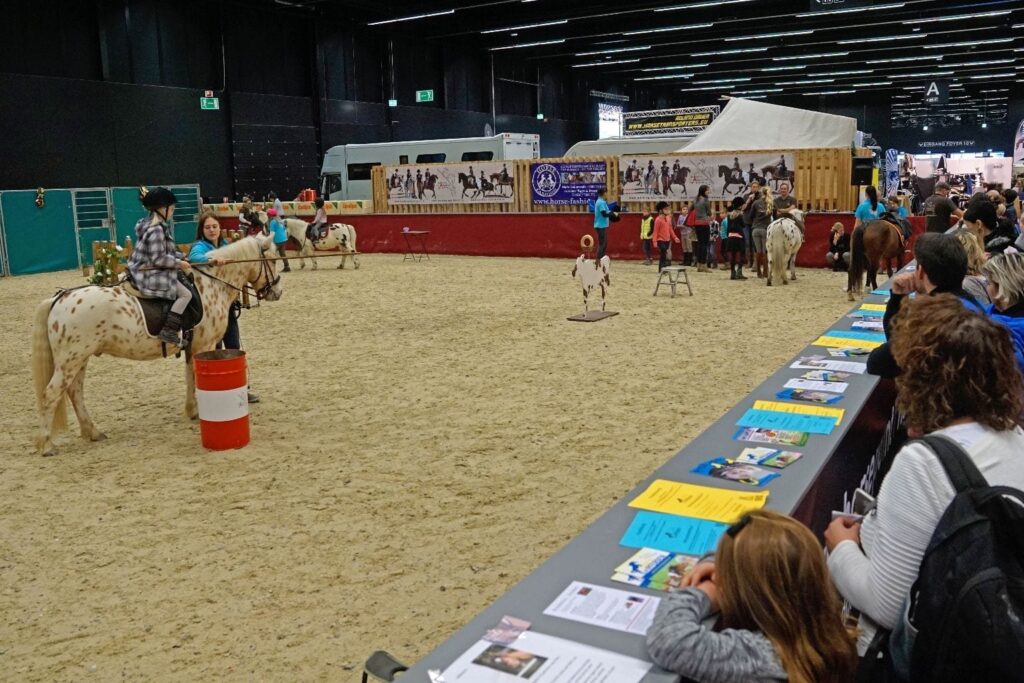 Es geht rund in der Fun4kids area der Mevisto Amadeus Horse Indoors. © Salzburg City Guide