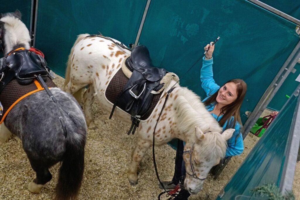 Es geht rund in der Fun4kids area der Mevisto Amadeus Horse Indoors. © Salzburg City Guide