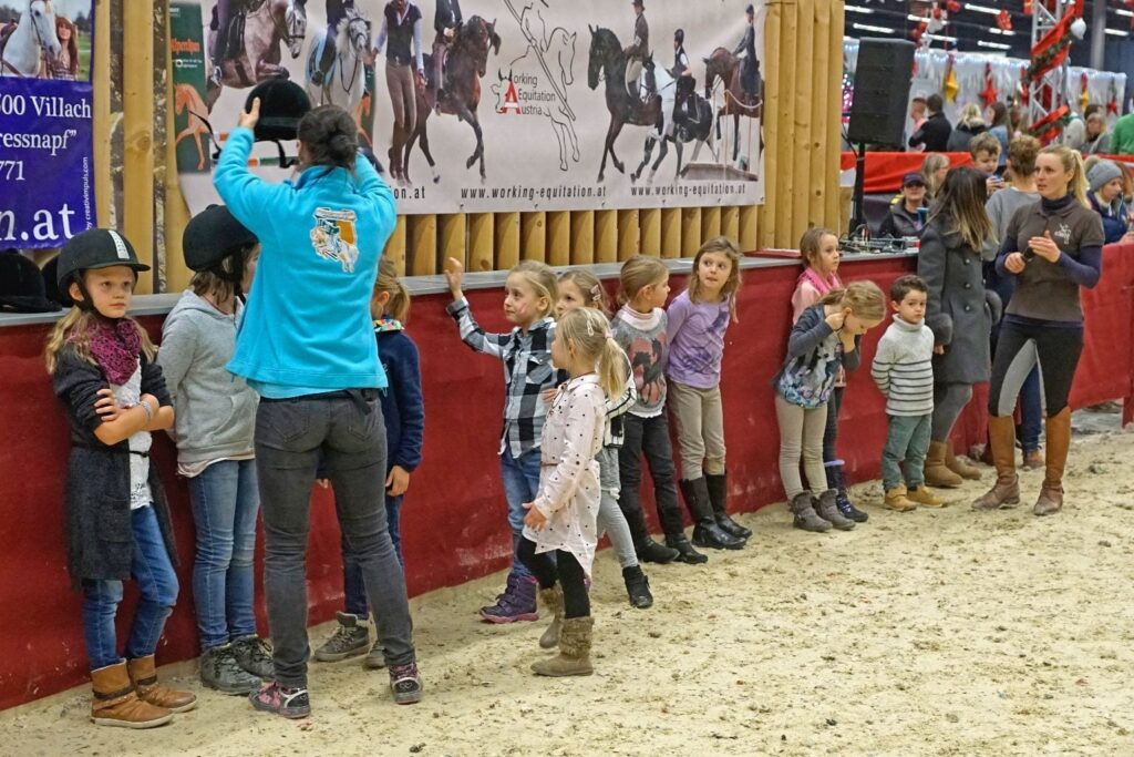 Es geht rund in der Fun4kids area der Mevisto Amadeus Horse Indoors. © Salzburg City Guide