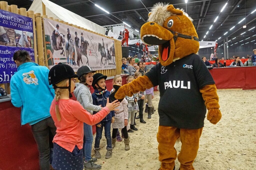 Es geht rund in der Fun4kids area der Mevisto Amadeus Horse Indoors. © Salzburg City Guide