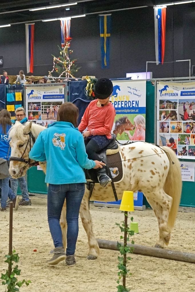 Es geht rund in der Fun4kids area der Mevisto Amadeus Horse Indoors. © Salzburg City Guide