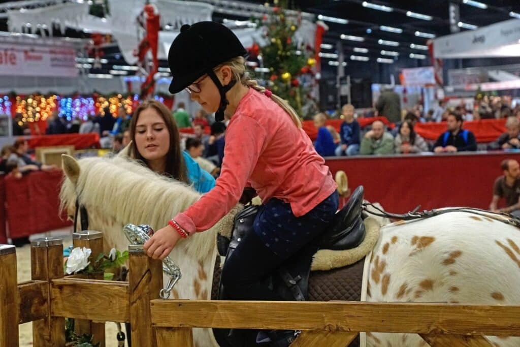 Es geht rund in der Fun4kids area der Mevisto Amadeus Horse Indoors. © Salzburg City Guide