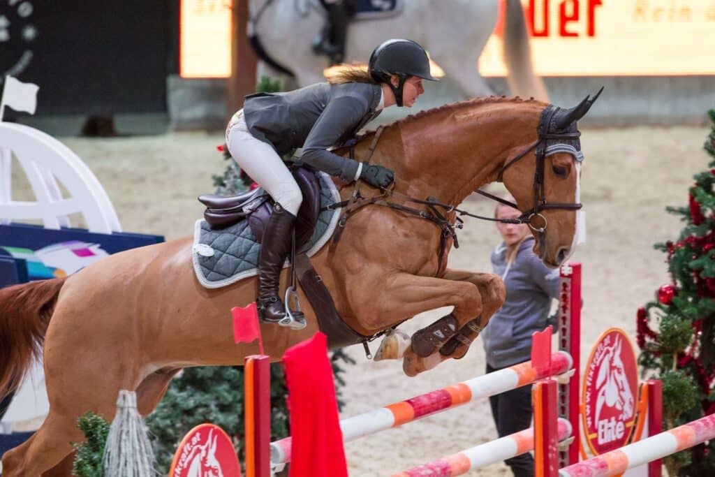 Julia Kremser (GER) und Catminster wurden Dritte im SPS Big Amateur Tour Finale. © Michael Graf