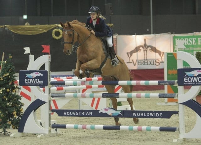 Lisa Marie Kreutz und Coco sprangen auf Platz zwei. © Fotoagentur Dill