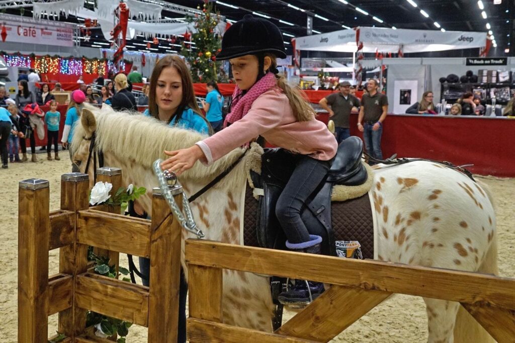 Es geht rund in der Fun4kids area der Mevisto Amadeus Horse Indoors. © Salzburg City Guide