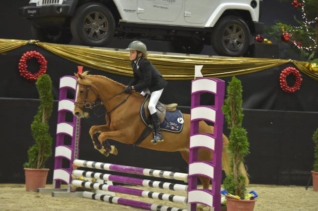 Antonio Pisani (ITA) und Jeanny della Monica belegten Rang drei in der s.Oliver Super Mini Pony Tour. © Fotoagentur Dill