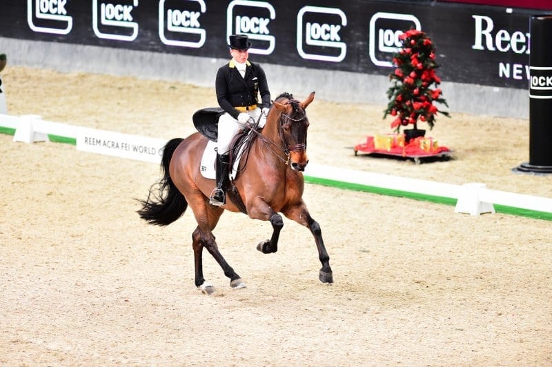 Der FEI World Cup™ Dressage Grand Prix Freestyle von Salzburg wird auch in diesem Jahr wieder von Familie Gaston und Kathrin Glock präsentiert. © im|press|ions - Daniel Kaiser