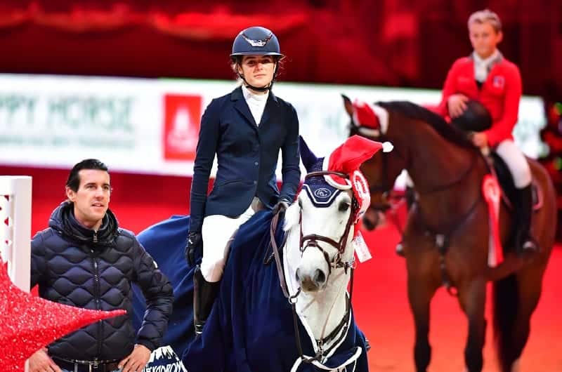 Der Sieg in der Happy Horse Small Amateur Tour ging an Berenice Laurent (FRAU) auf Zimza la Bim. © Daniel Kaiser