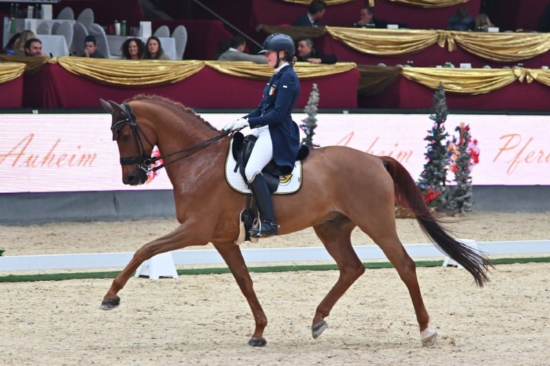 Valentina Remold (ITA) und Broadway holten Platz 2 für Italien. © Fotoagentur Dill