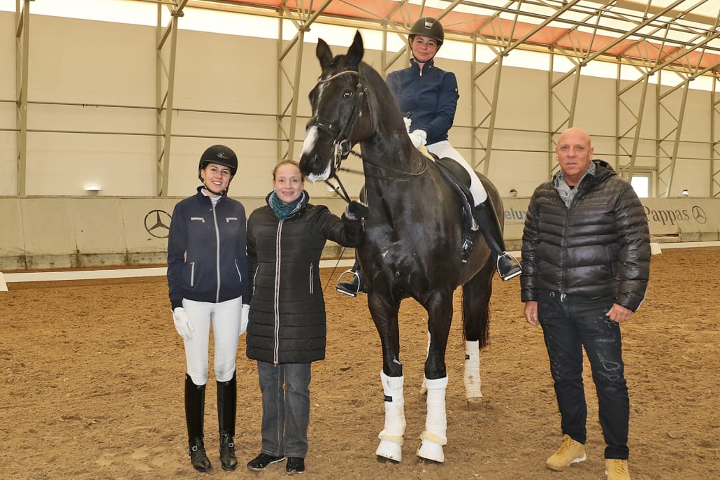 Die unumstrittene Dressurqueen Isabell Werth kam zu einer Trainingssession nach Salzburg, bevor sie bei der Amadeus Horse Indoors (5.-8.12.2019) am Dressur-Weltcup teilnehmen wird. © Salzburg-Cityguide