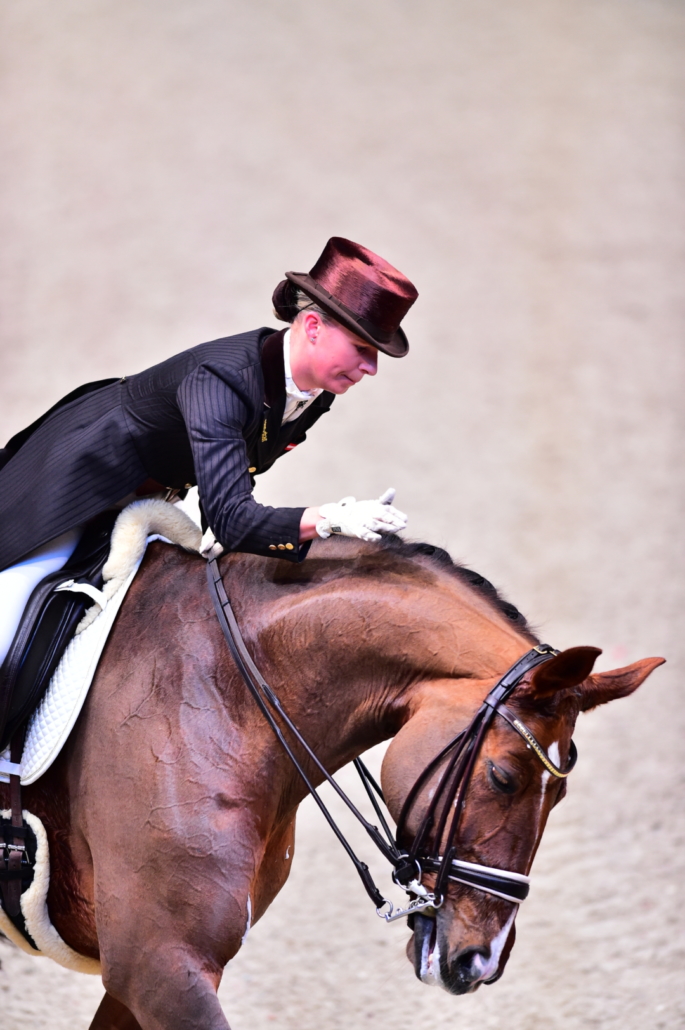 2015 wurde Victoria Max-Theurer mit Blind Date hervorragende Fünfte im Weltcup von Salzburg. © Daniel Kaiser