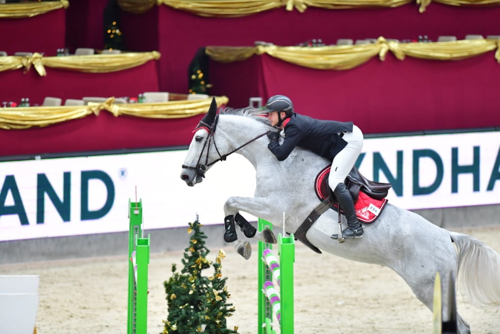 Willi Fischer sprang als bester Österreicher auf Platz 10 im EY Cup Opening der Amadeus Horse Indoors 2019. © Daniel Kaiser