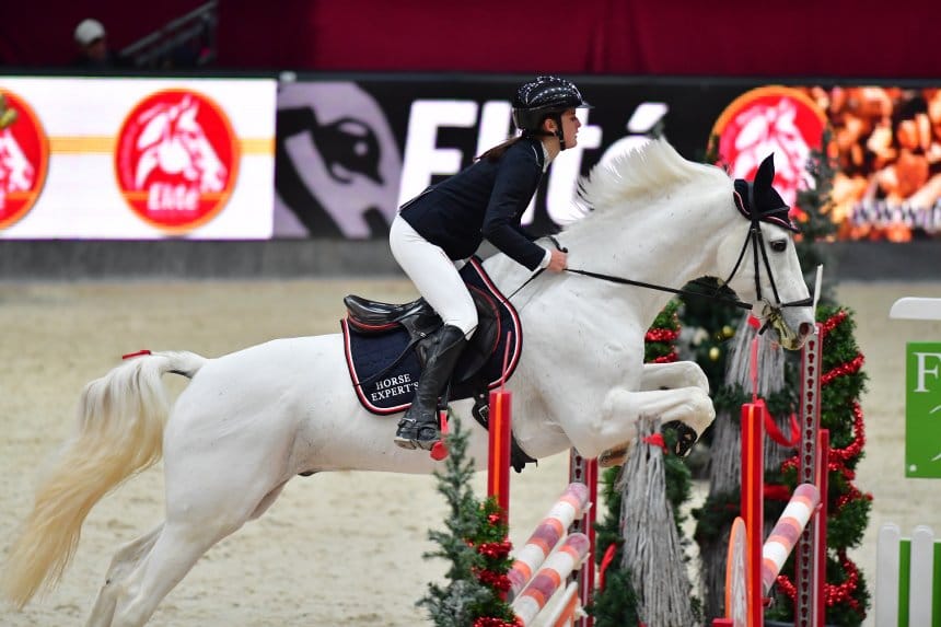 Nika Gacnik (SVK) und Acordi siegten im SPS Small Amateur Tour Finale. © Daniel Kaiser