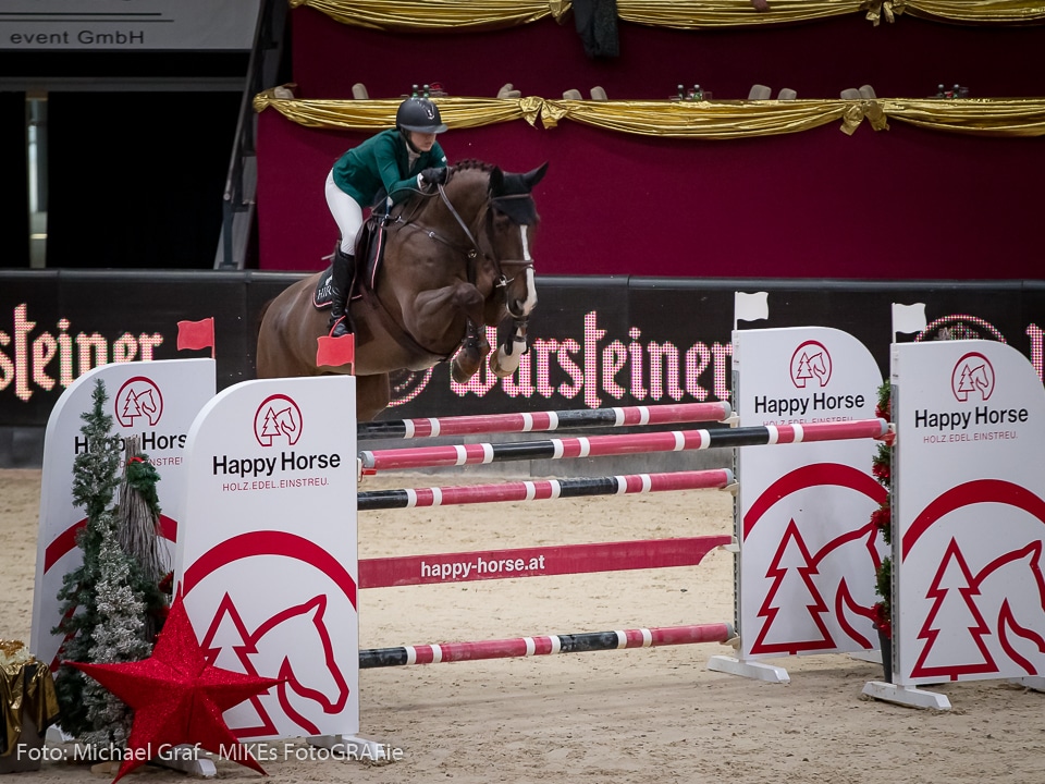 Nicolette Hirt (USA) und Vertige de Vigneul. © Michael Graf