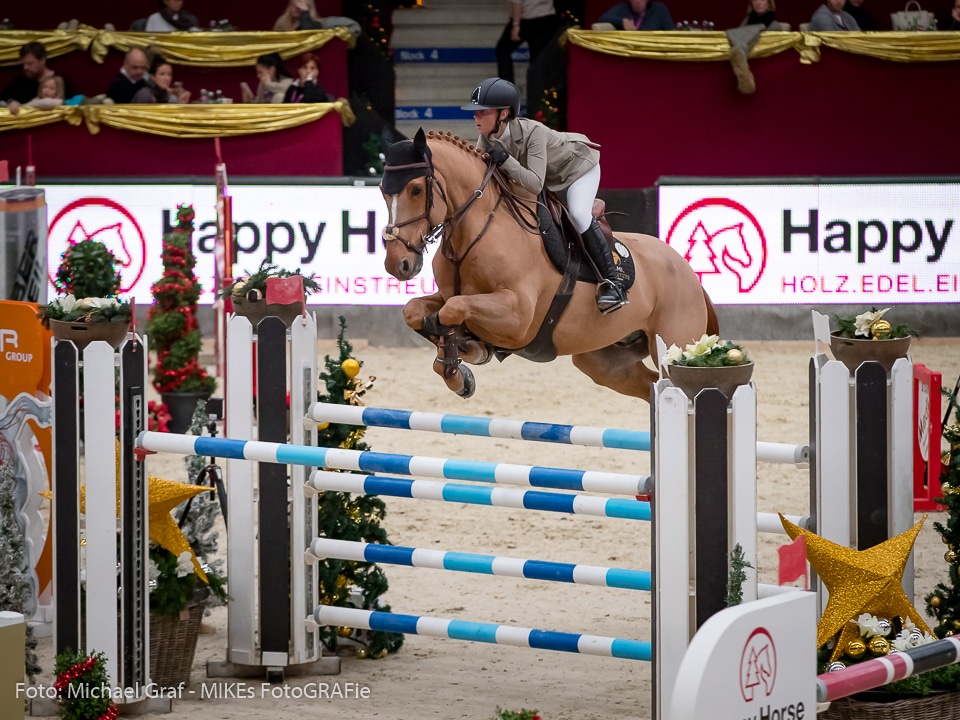 Giulia Levi (ITA) und Van Dutch wurden zweite im EY Cup Finale von Salzburg. © Michael Graf