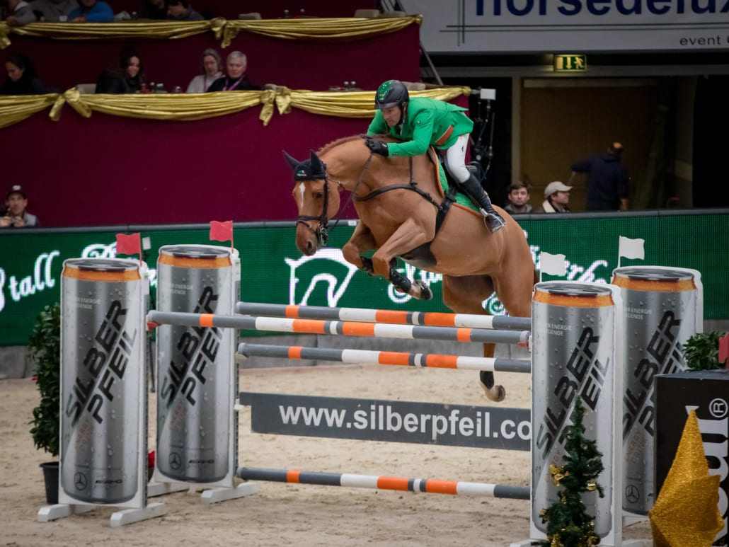 Für Gerfried Puck und Bingo du Parc lief es gut im Stall Römerhof Championat. © Michael Graf
