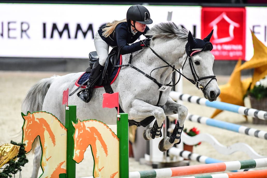 Super in Form: Coco Loco und Beate Steiner gewinnen auch an Tag 02 die Turmöl Small Amateur Tour bei der Amadeus Horse Indoors. © Daniel Kaiser