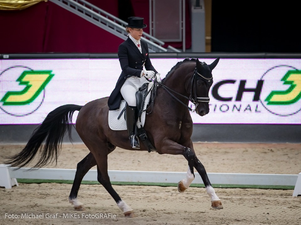 Platz 4 für Niederösterreichs Karoline Valenta und Valentas Diego. © Michael Graf