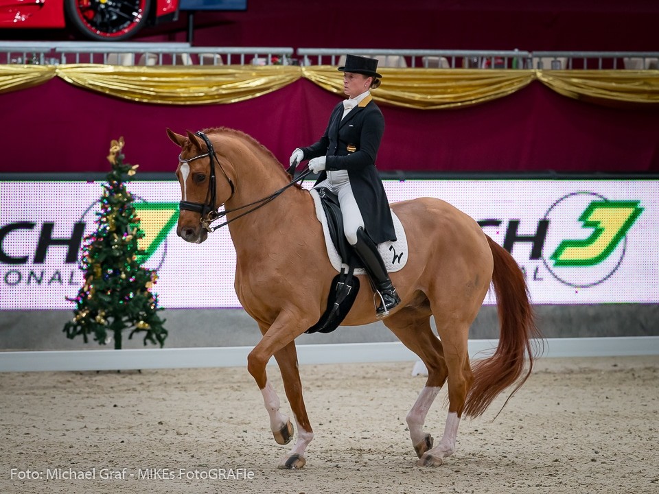 Isabell Werth und Quintus wurden ihrer Favoritenrolle im Jerich Grand Prix gerecht. © Michael Graf