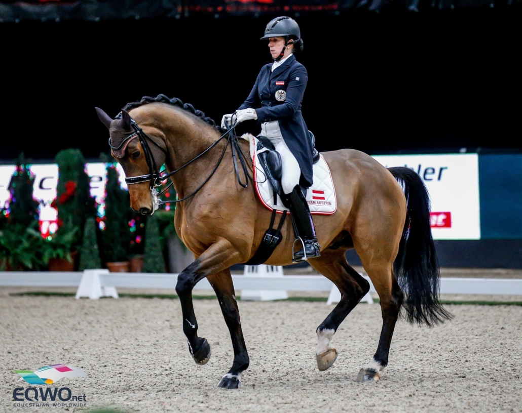 Platz 4 mit 71,239% für Astrid Neumayer (OÖ) und Zap Zap. © EQWO.net