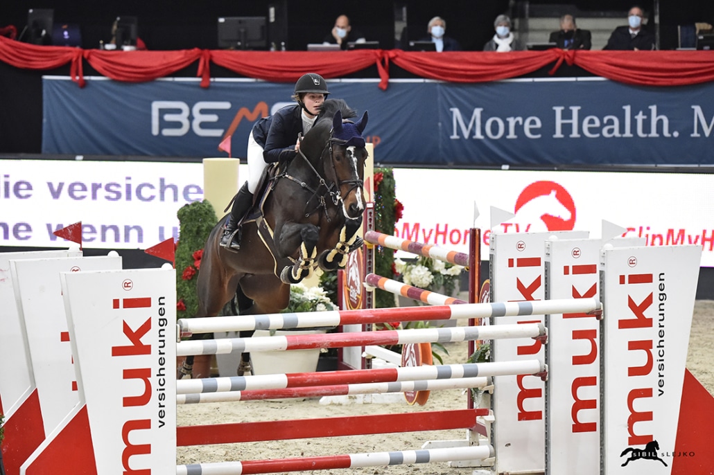 Tolle Nullrunde von Leila Bingold (GER) und Chiara II. © Sibil Slejko