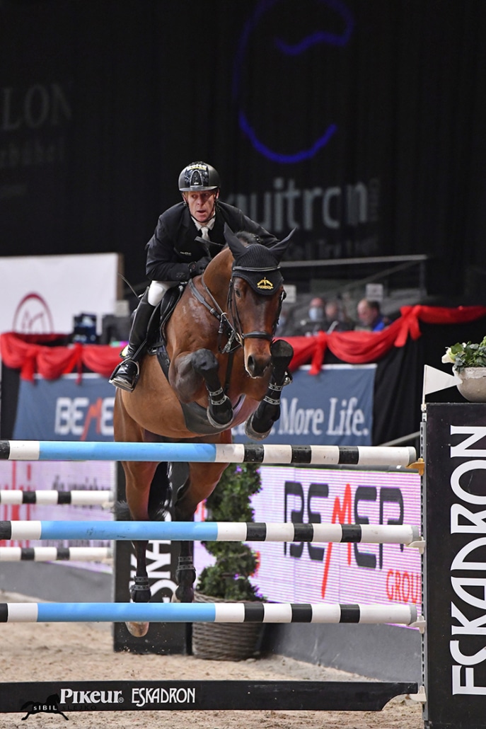 Top in der Bemer Group Trophy: Marcus Ehning und Stargold. © Sibil Slejko