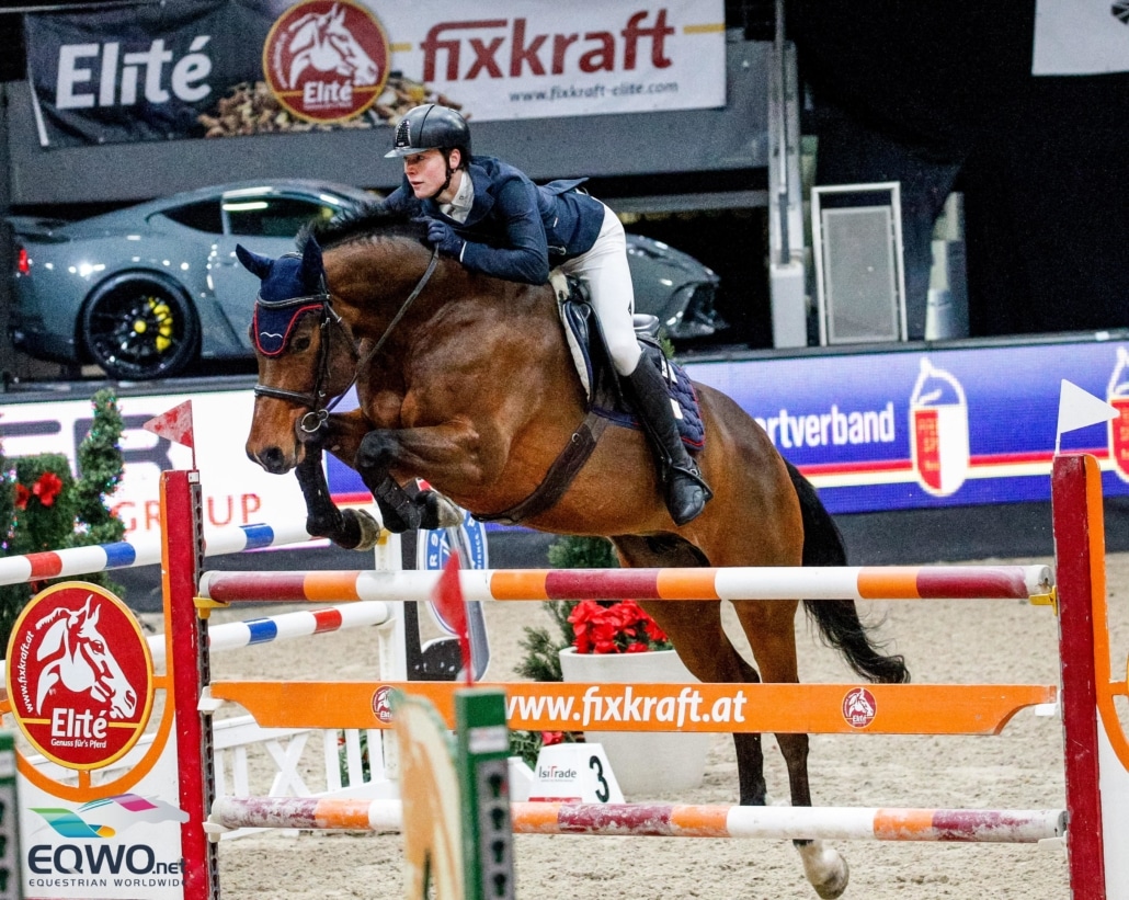 Bestes rot-weiß-rotes Duo im SPS Large Tour Finale: Felix Katzlberger (S) und Harvy B. © EQWO.net
