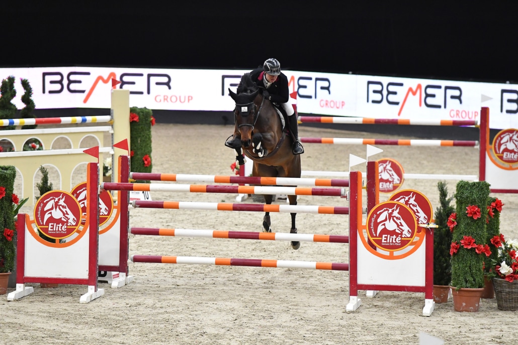 Erneut bester Österreicher im CSI4*: Christoph Obernauer auf Kleons Jersey. © Sibil Slejko