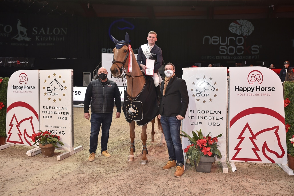 Siegerehrung im EY Cup Weltfinale presented by Happy Horse. © Sibil Slejko