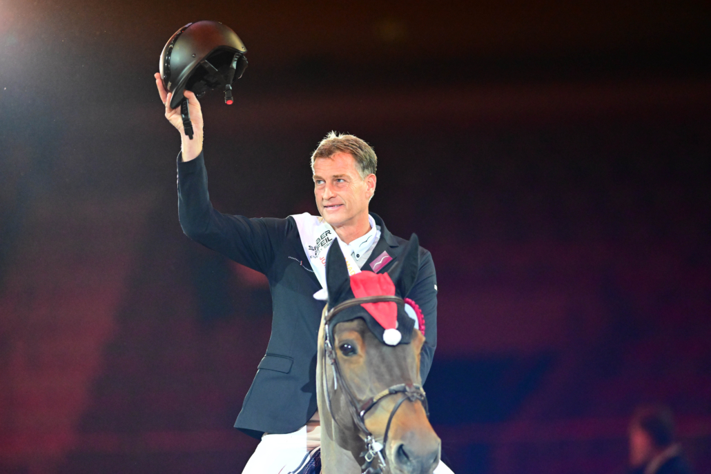 Hattrick für Marc Houtzager (NED) in Salzburg. © Silberpfeil Amadeus Horse Indoors | Daniel Kaiser