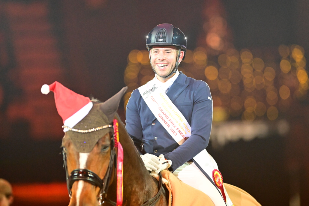 Franz Trischberger konnte sich heute in der Salzburgarena in die ewige Bestenliste der Silberpfeil Amadeus Horse Indoors eintragen. © Silberpfeil Amadeus Horse Indoors | Daniel Kaiser